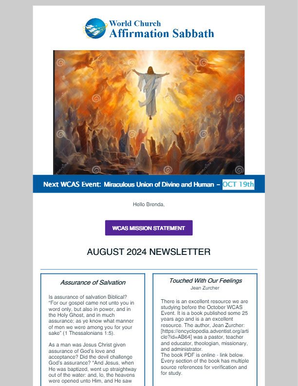 AUGUST 2024 NEWSLETTER
