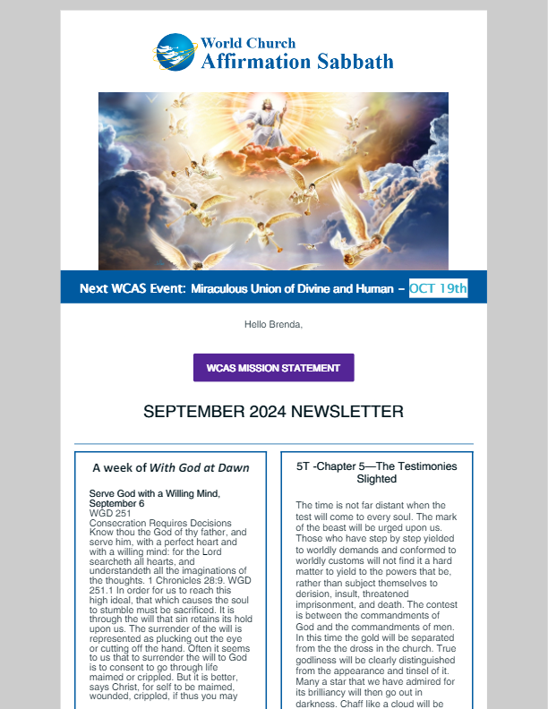 September 2024 Newsletter